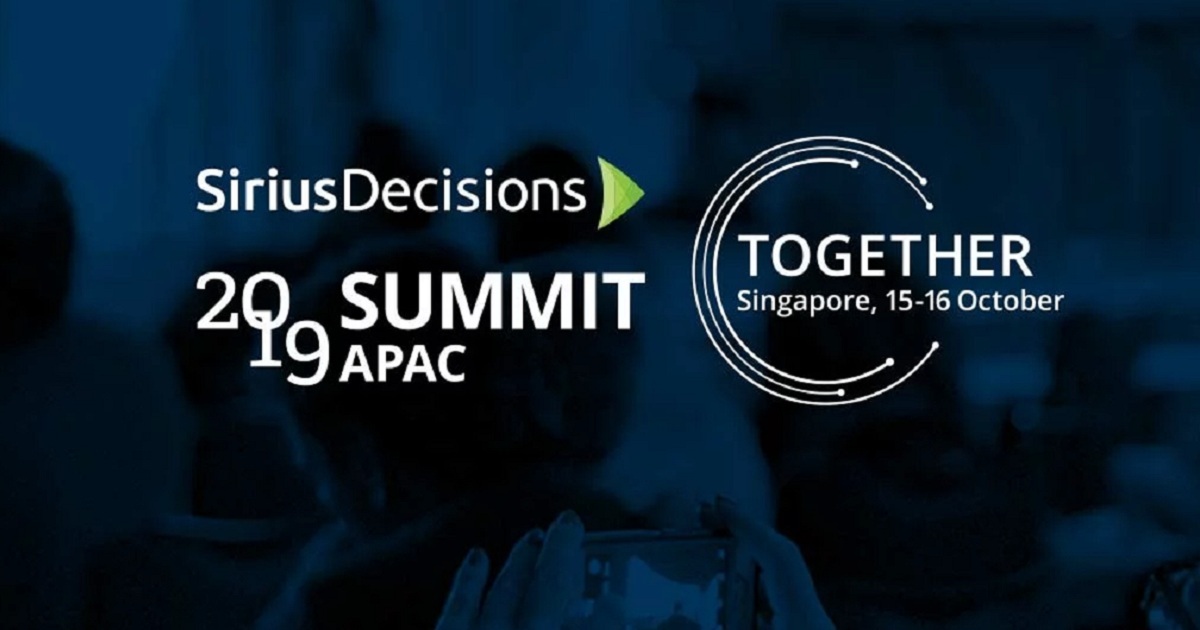 SiriusDecisions Summit APAC