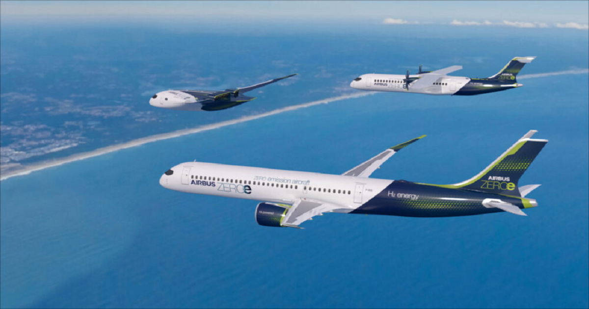Airbus Reveals Three Stunning Concepts For Zero Emission Aircraft