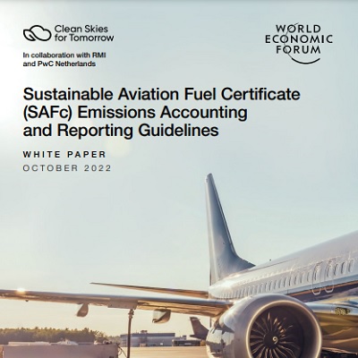 Sustainable Aviation Fuel Certificate (SAFc) Emissions